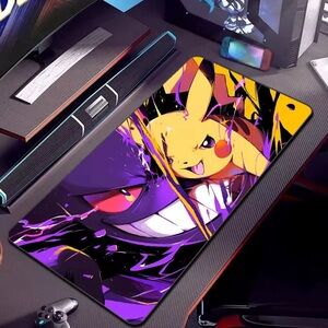 Pokémon Gengar Mouse Pad Large Anime Desk Mat Gamer Keyboard Mousepad Computer